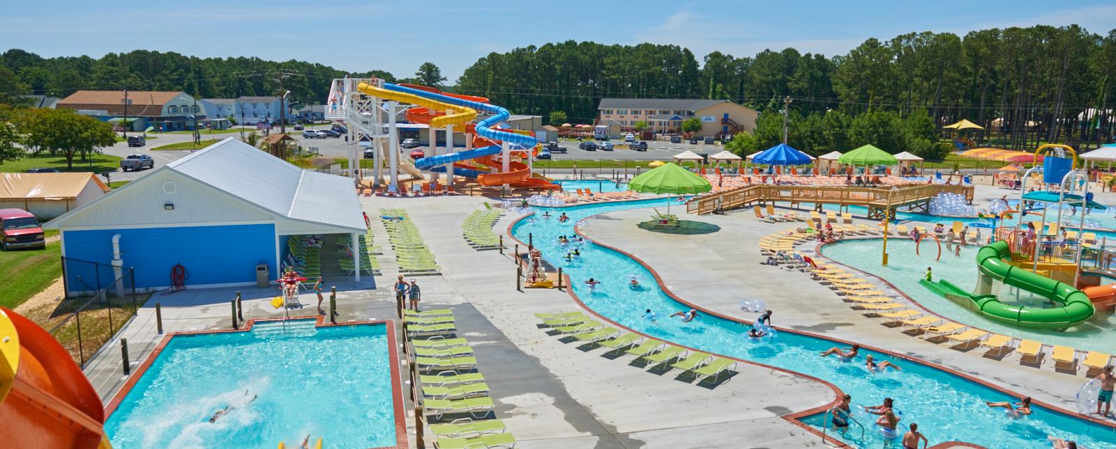 Family Water Park in Chincoteague Island, VA Maui Jack's